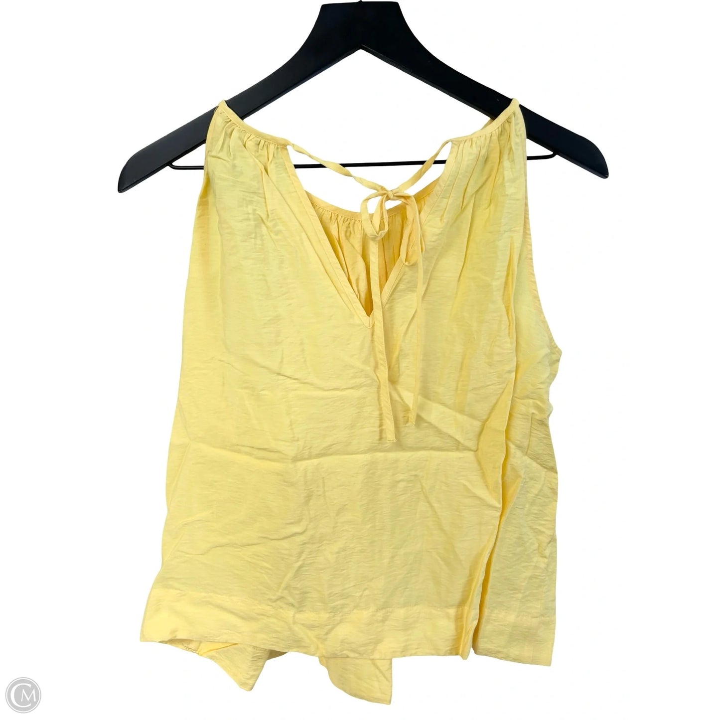Top Sleeveless By A New Day In Yellow, Size: S