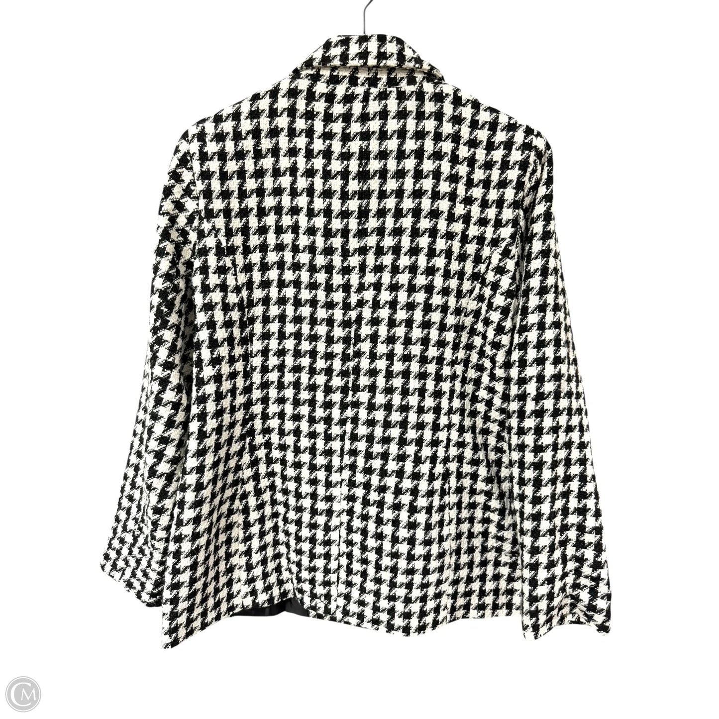 Coat Peacoat By Vero Moda In Black & White, Size: 10