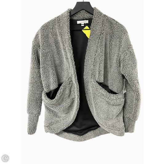 Jacket Faux Fur & Sherpa By Daily Thread In Grey, Size: S