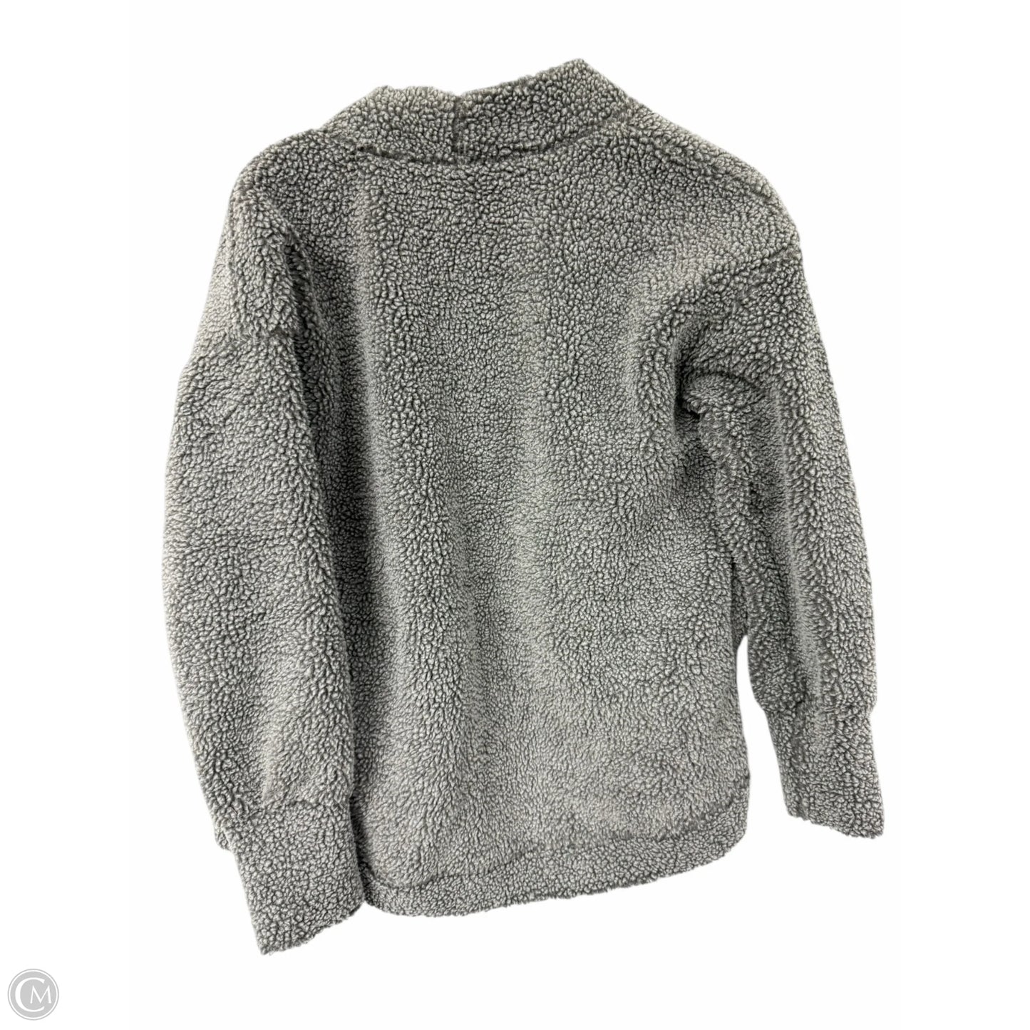 Jacket Faux Fur & Sherpa By Daily Thread In Grey, Size: S