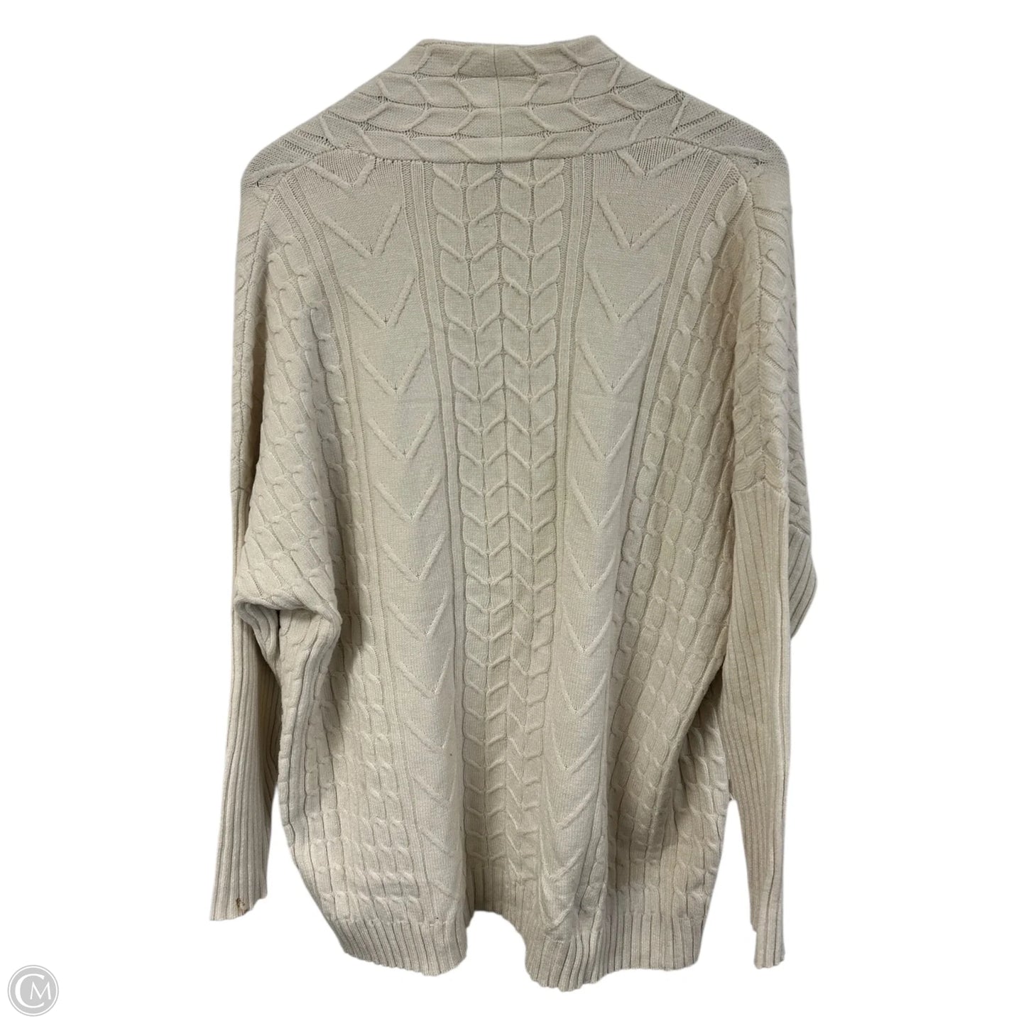 Sweater Cardigan By Cyrus In Cream, Size: M