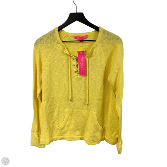 Sweater Designer By Lilly Pulitzer In Yellow, Size: M