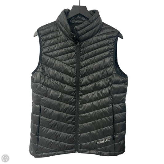 Vest Puffer & Quilted By Clothes Mentor In Black, Size: L