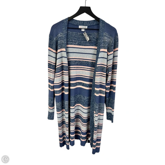 Cardigan By Liz Claiborne In Multi-colored, Size: L