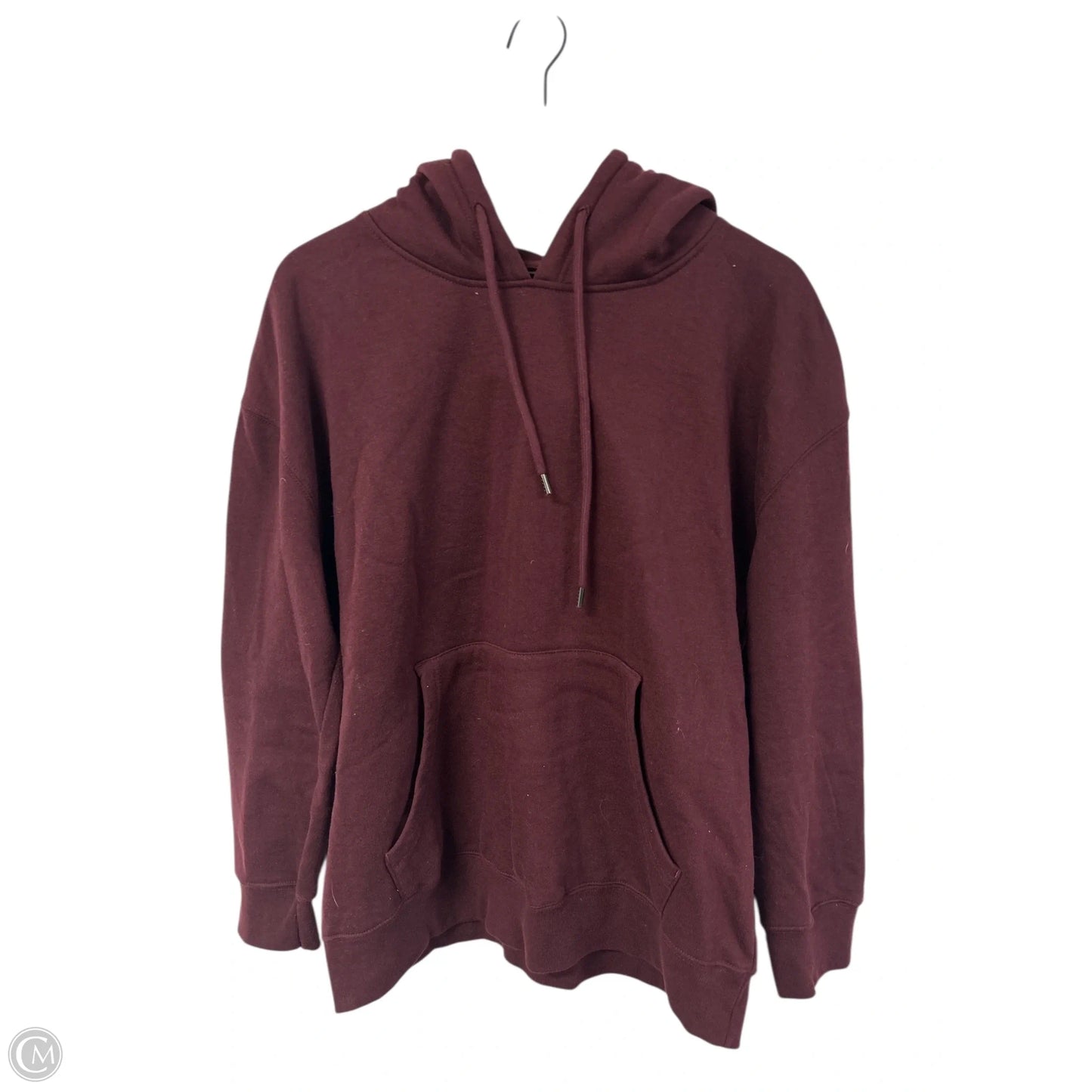 Sweatshirt Hoodie By Reflex In Purple, Size: L