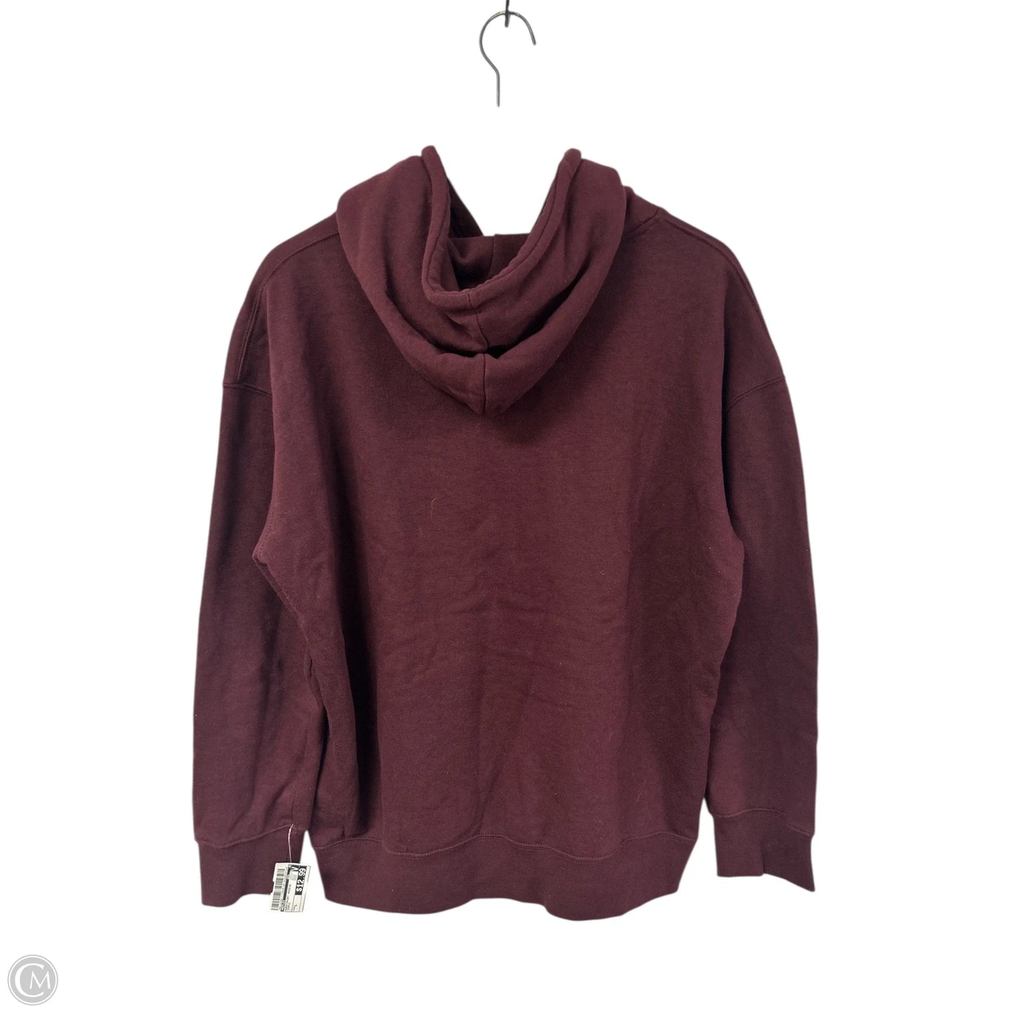 Sweatshirt Hoodie By Reflex In Purple, Size: L