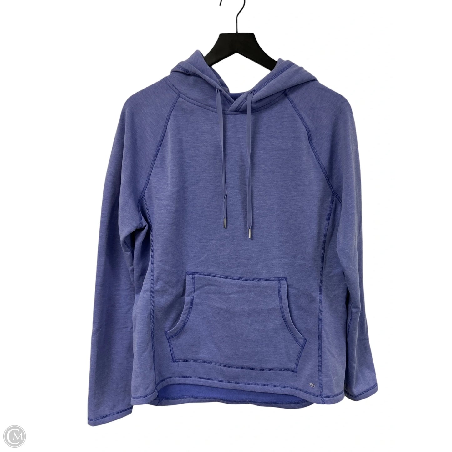 Athletic Sweatshirt Hoodie By Legend In Purple, Size: L