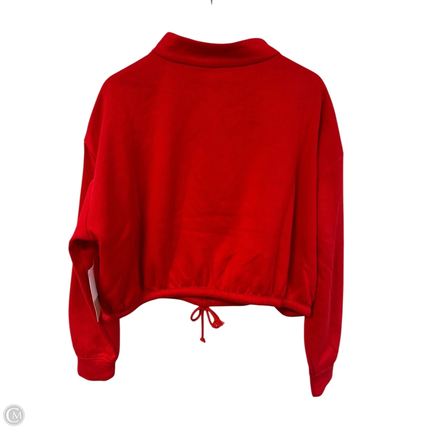 Sweatshirt Collar By Just Fab In Red, Size: Xl