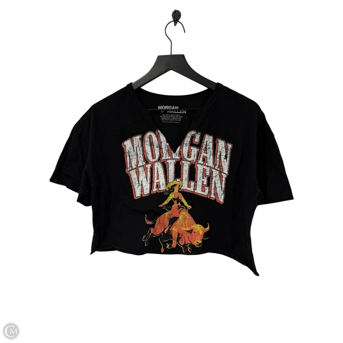 Top Short Sleeve Basic By Cme In Black, Size: M