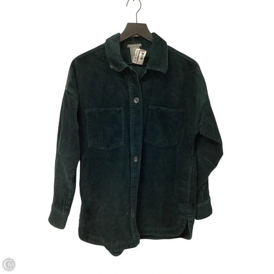 Jacket Shirt By Matty M In Green, Size: M