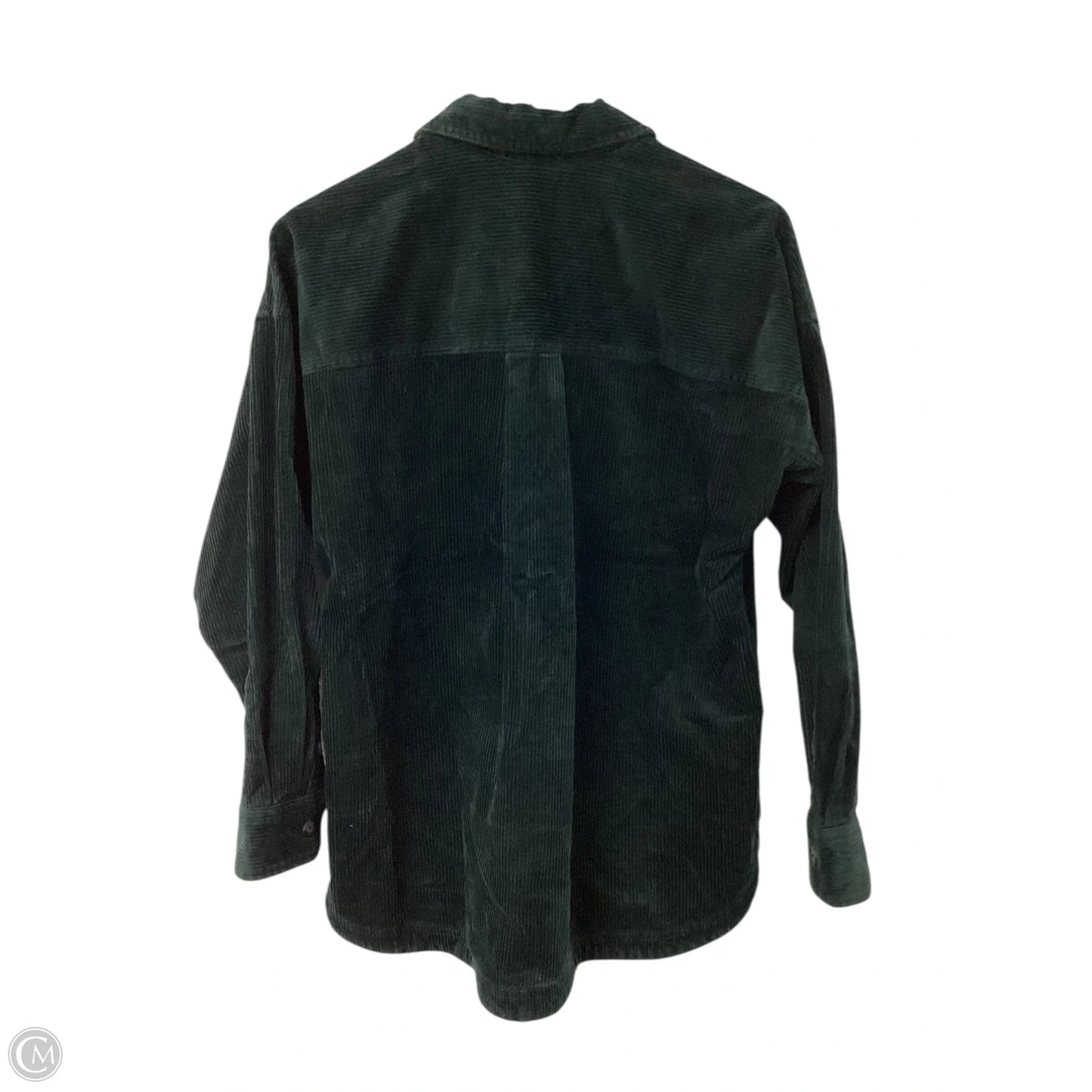 Jacket Shirt By Matty M In Green, Size: M