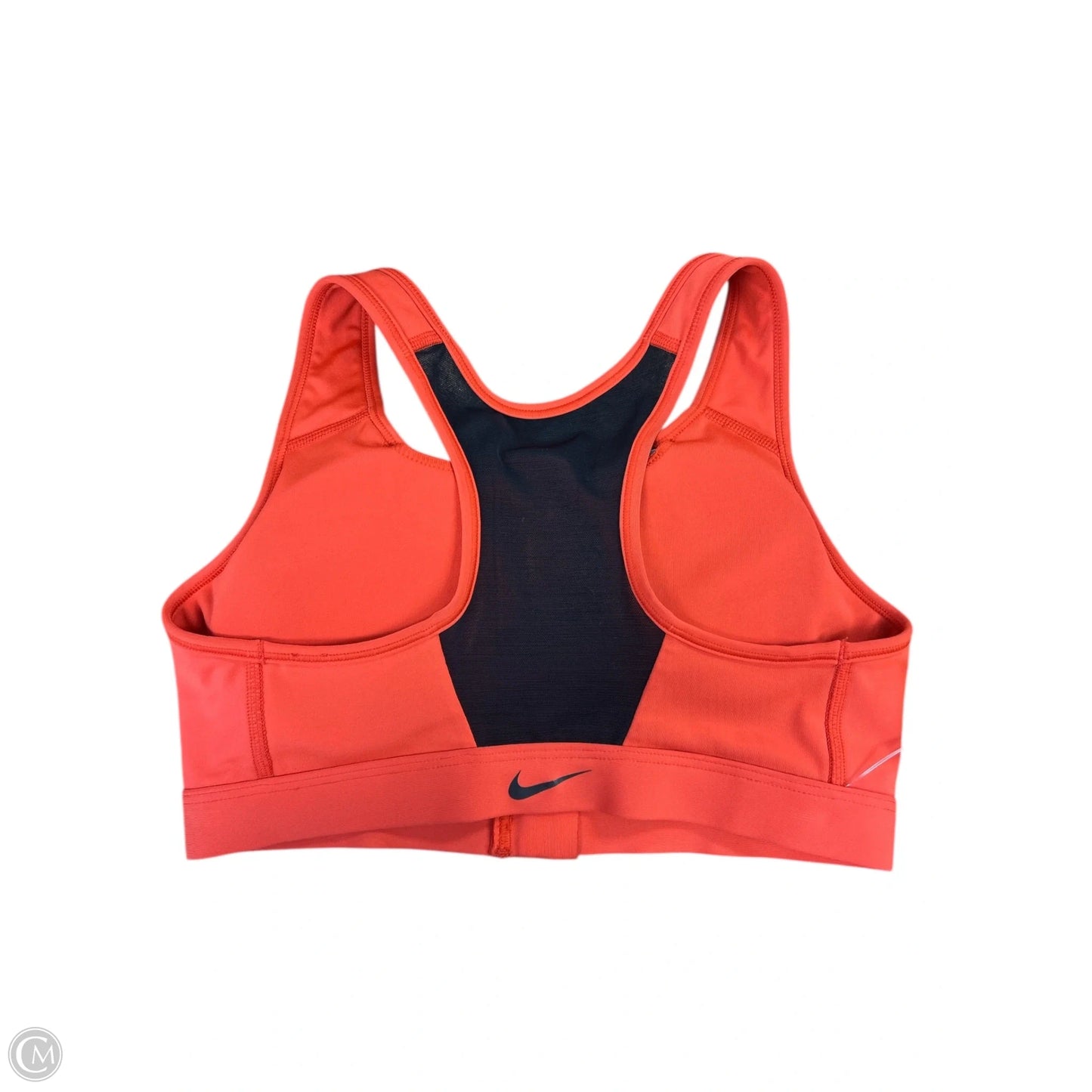 Athletic Bra By Nike Apparel In Orange, Size: S