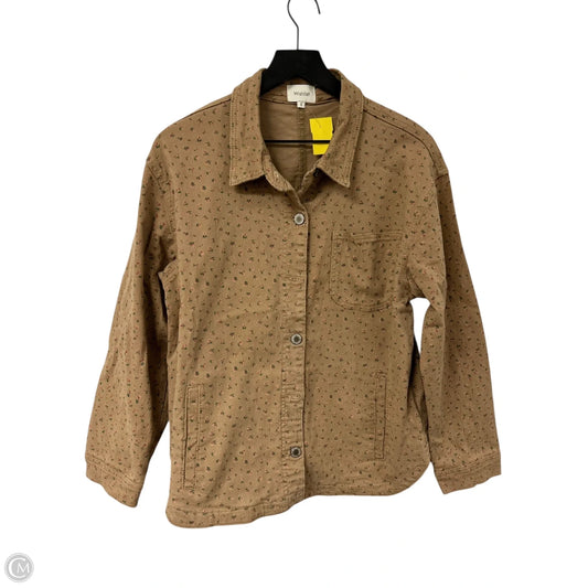 Jacket Denim By Wishlist In Floral Print, Size: S