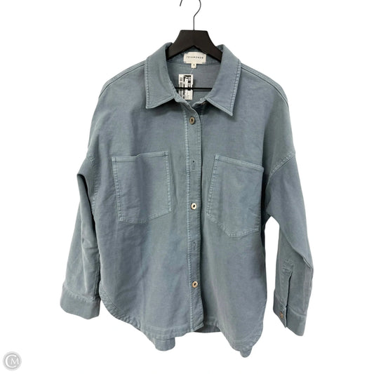 Jacket Denim By Cmb In Blue, Size: S