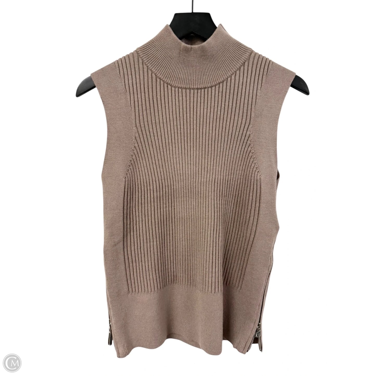 Sweater Short Sleeve By Varley In Brown, Size: Xs