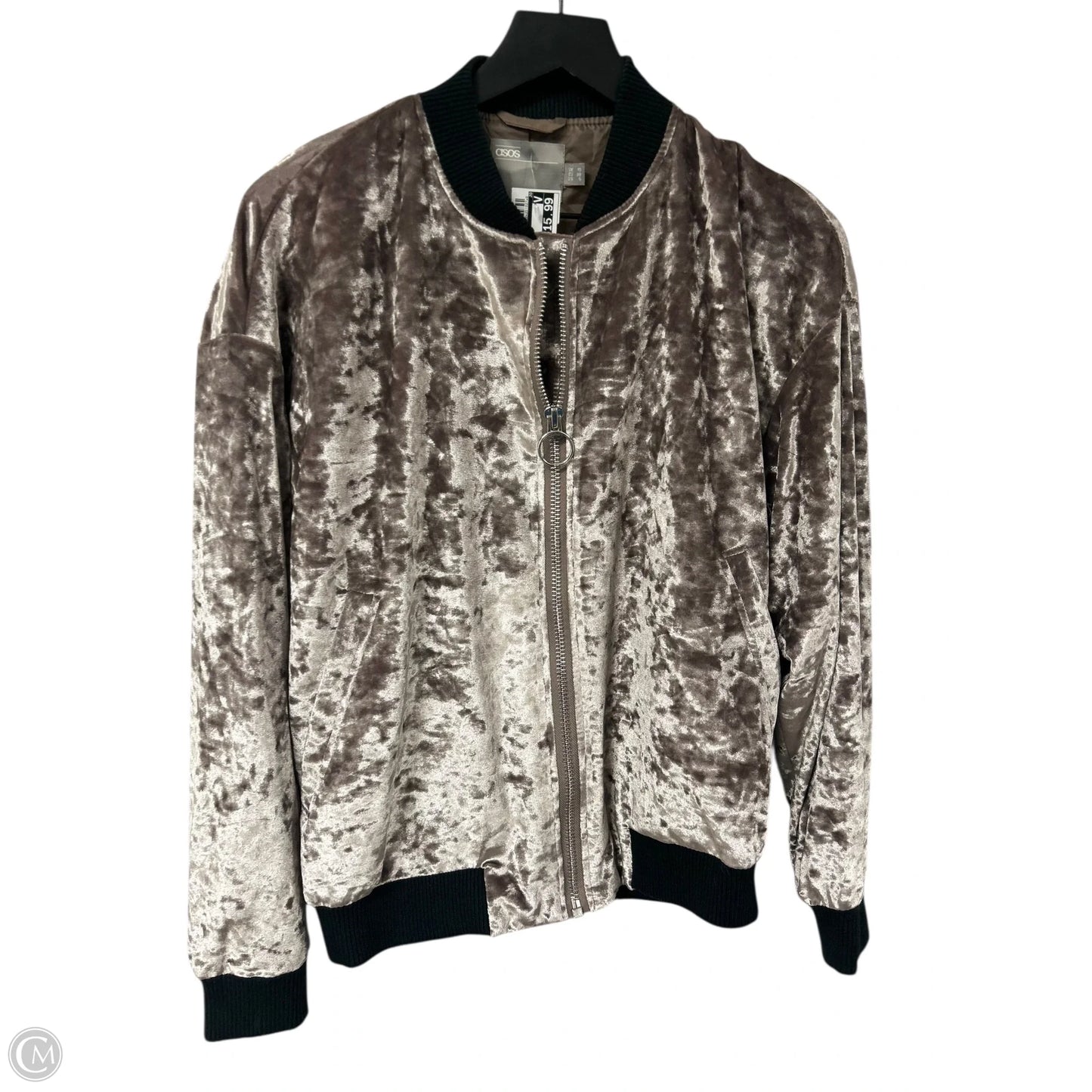 Jacket Other By Asos In Black & Tan, Size: 6