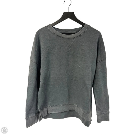 Sweatshirt Crewneck By Time And Tru In Grey, Size: L