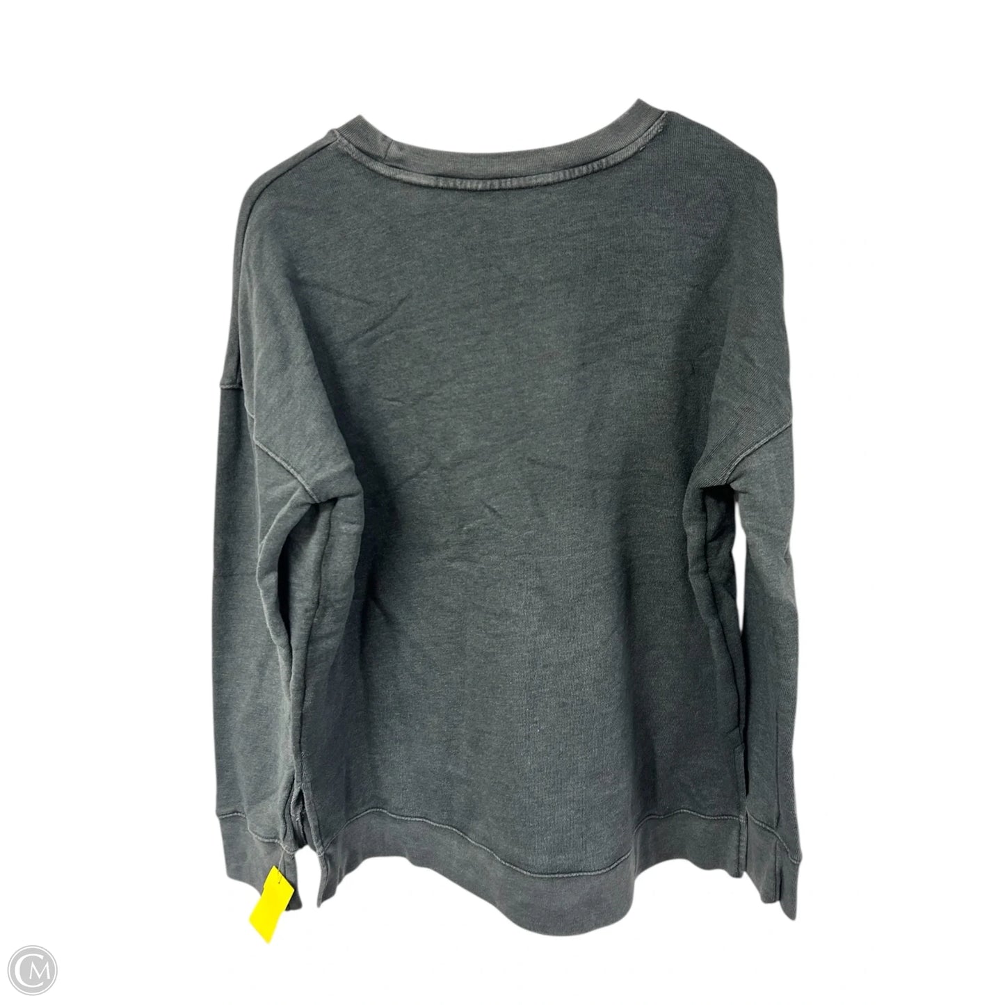 Sweatshirt Crewneck By Time And Tru In Grey, Size: L
