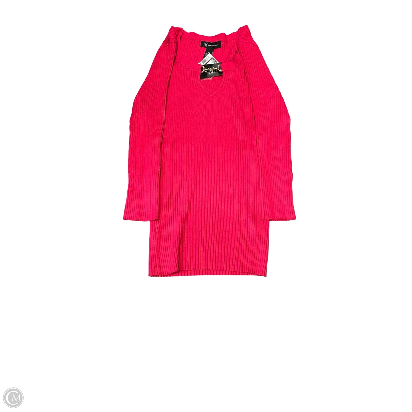 Top Long Sleeve By Inc In Pink, Size: M