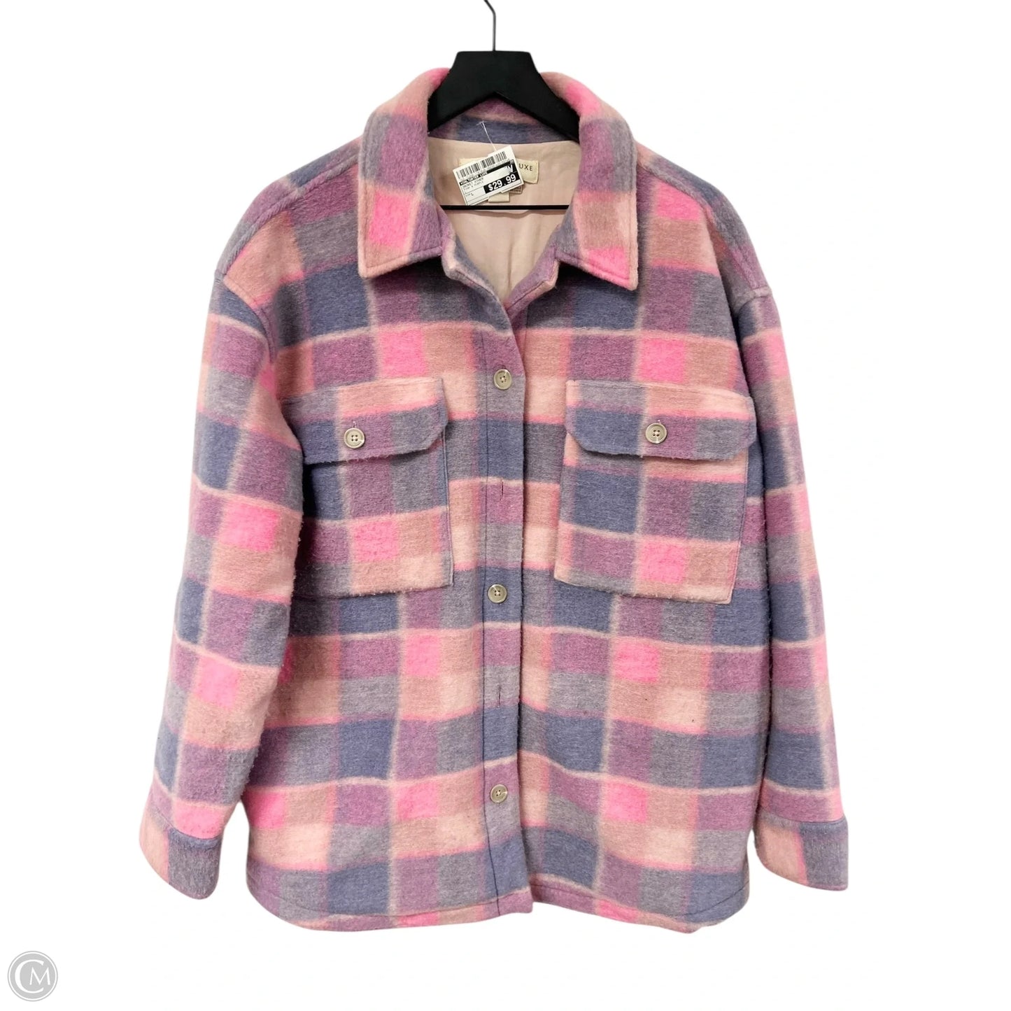 Jacket Other By Saltwater Luxe In Pink & Purple, Size: L