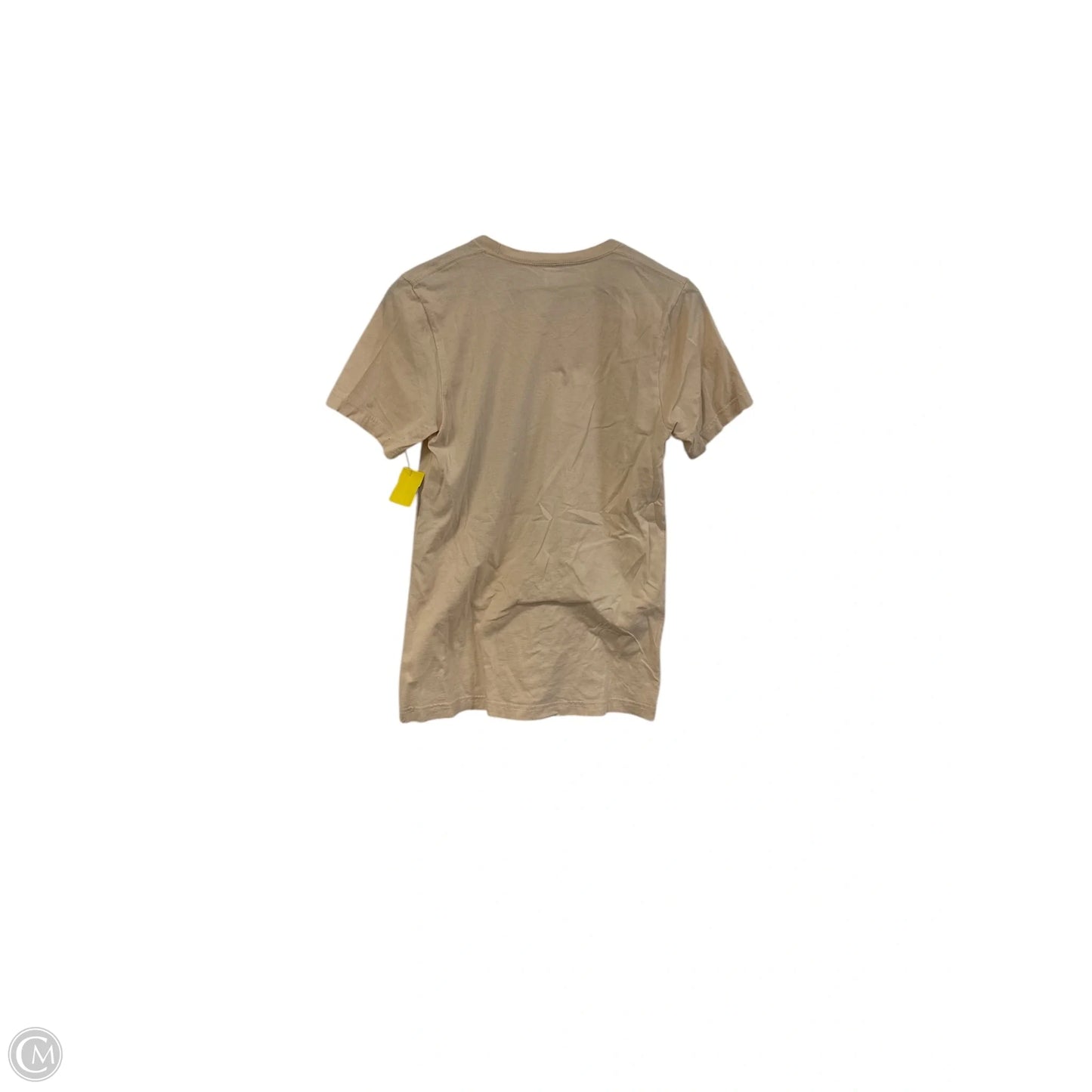 Top Short Sleeve Basic By Bella + Canvas In Cream, Size: S