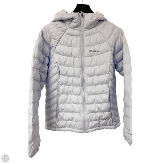 Coat Puffer & Quilted By Columbia In Blue, Size: M