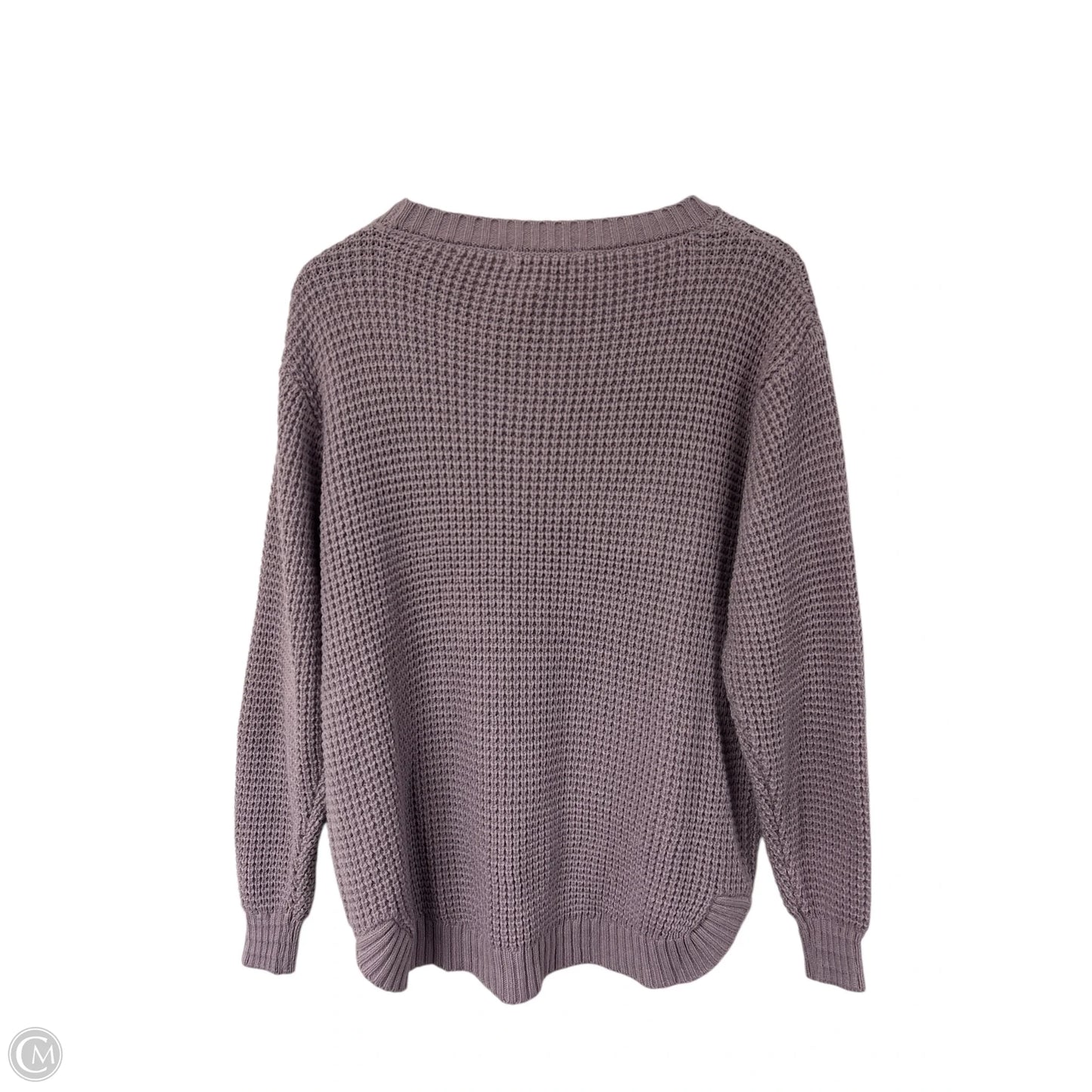Sweater By Zenana In Purple, Size: Xl