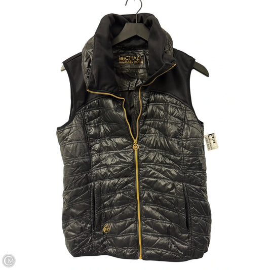 Vest Puffer & Quilted By Michael By Michael Kors In Black, Size: L