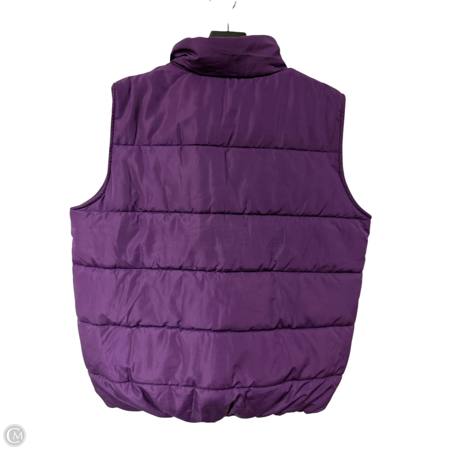 Vest Puffer & Quilted By Cme In Purple, Size: L