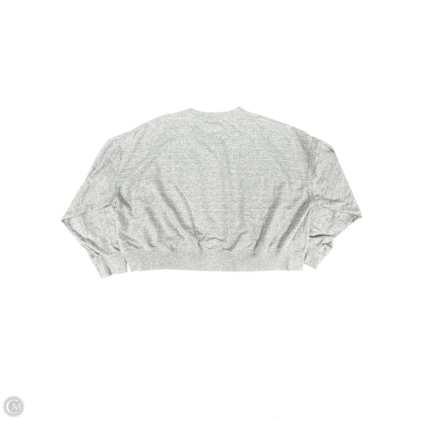 Sweatshirt Crewneck By Aerie In Grey, Size: M
