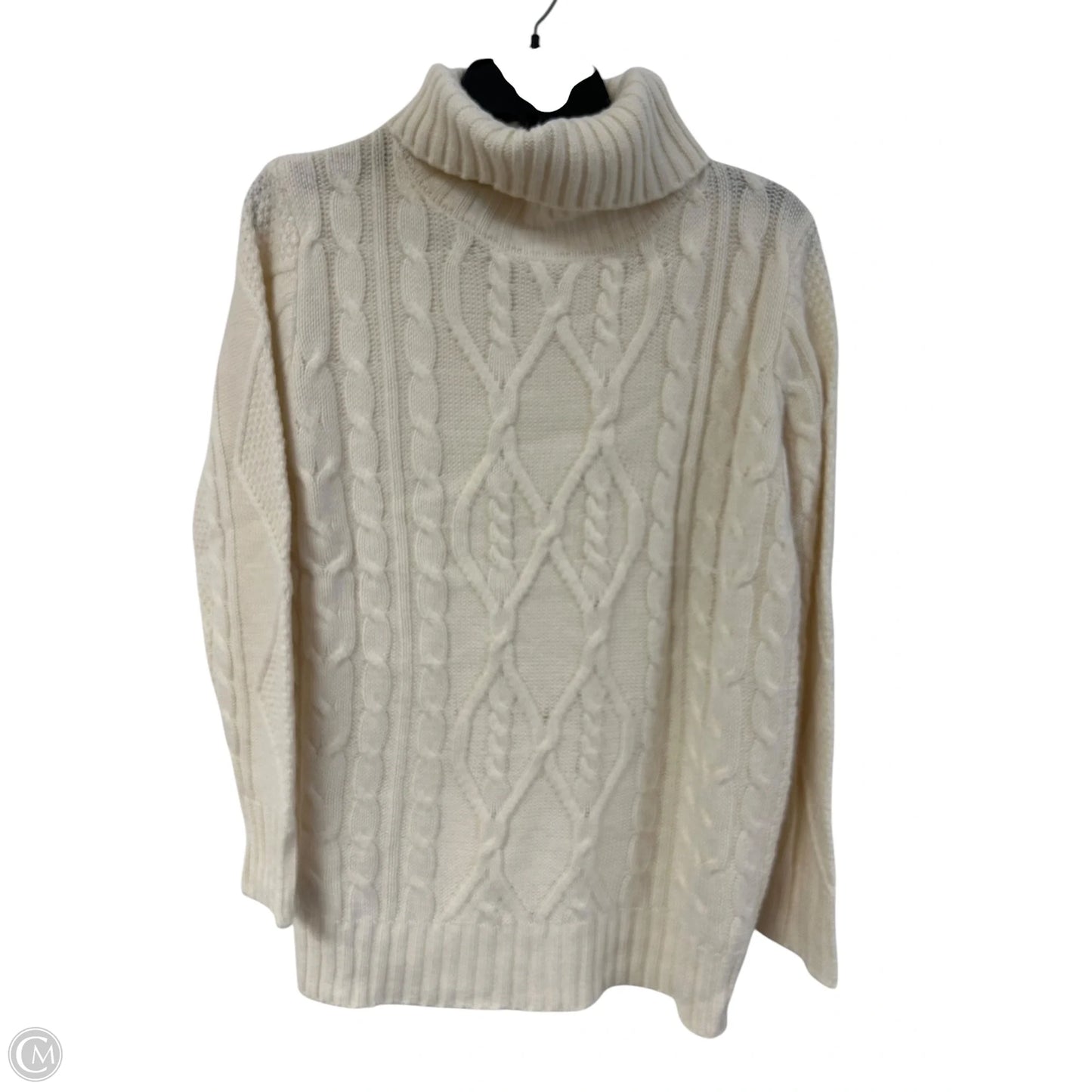 Sweater By Zenana Outfitters In Cream, Size: M