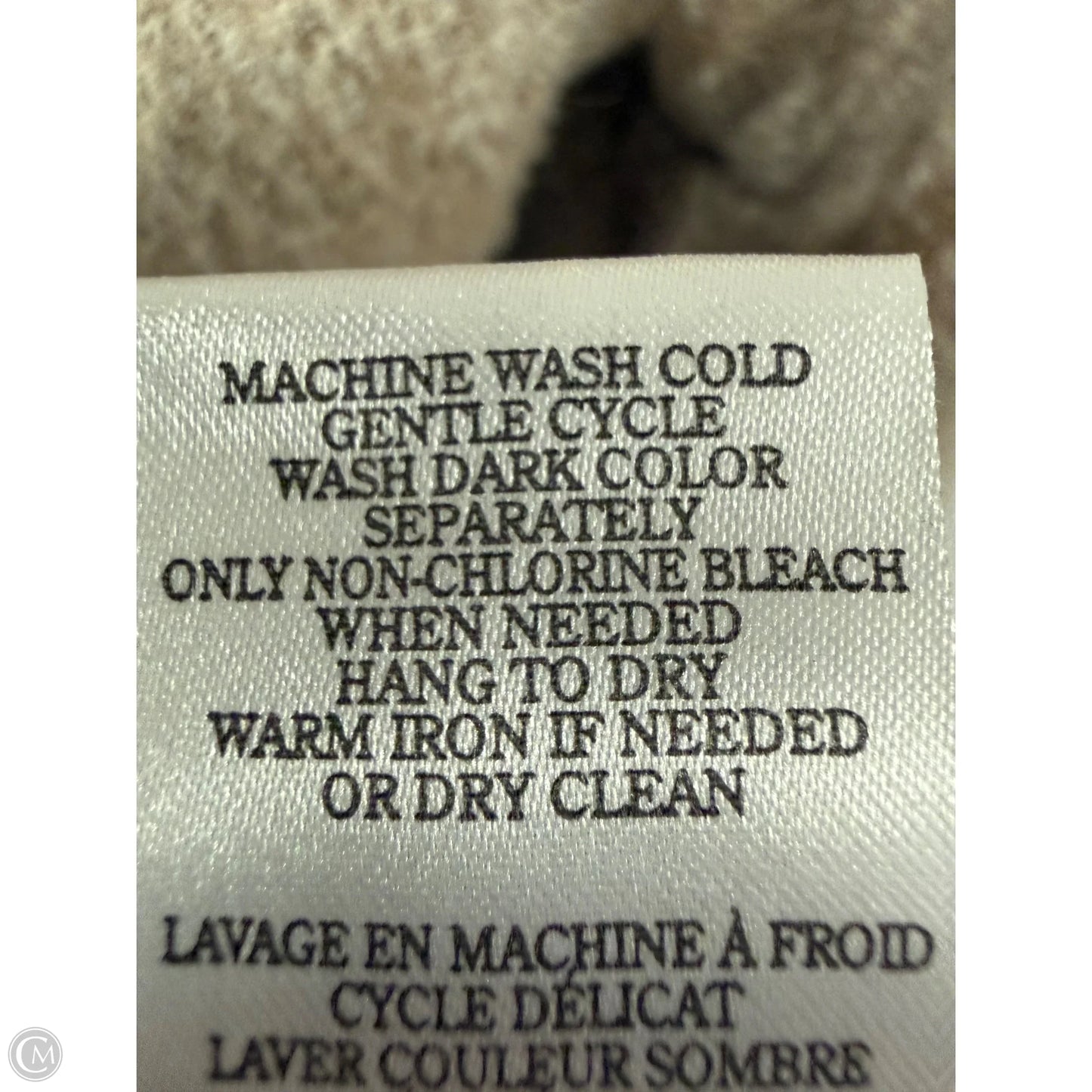 Jacket Shirt By Z Supply In Beige, Size: L