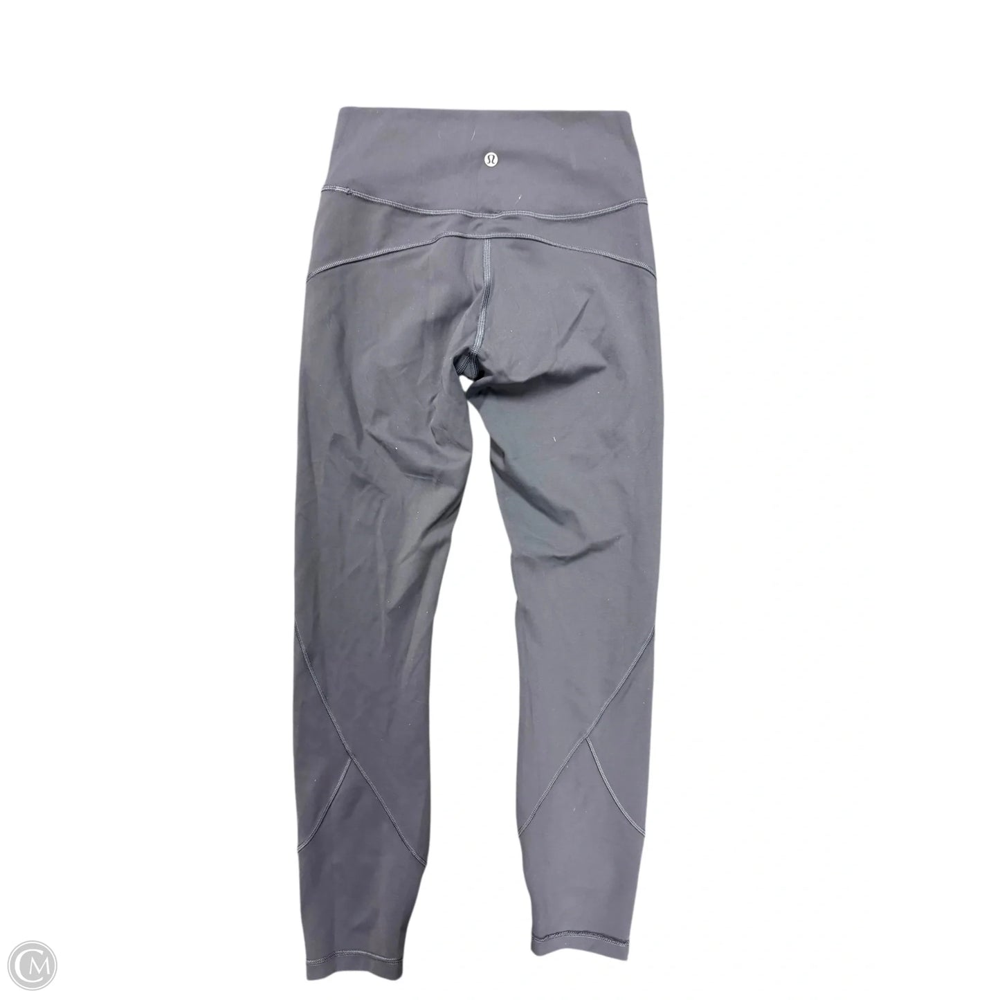 Athletic Leggings By Lululemon In Grey, Size: 6