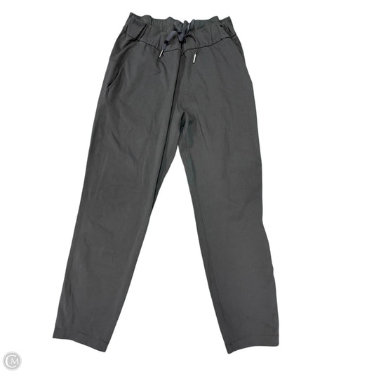 Athletic Pants By Lululemon In Black, Size: 8