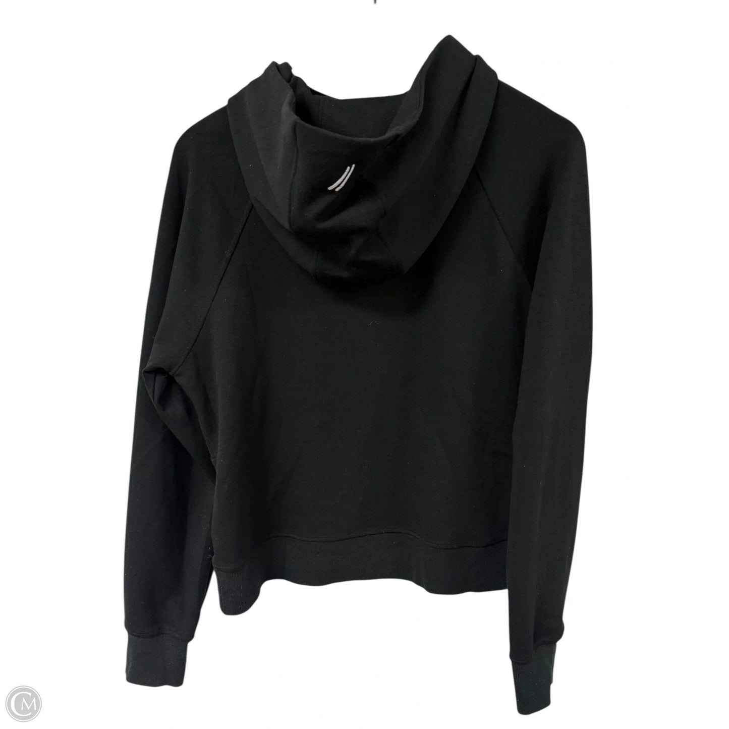 Athletic Sweatshirt Hoodie By Thread And Supply In Black, Size: S