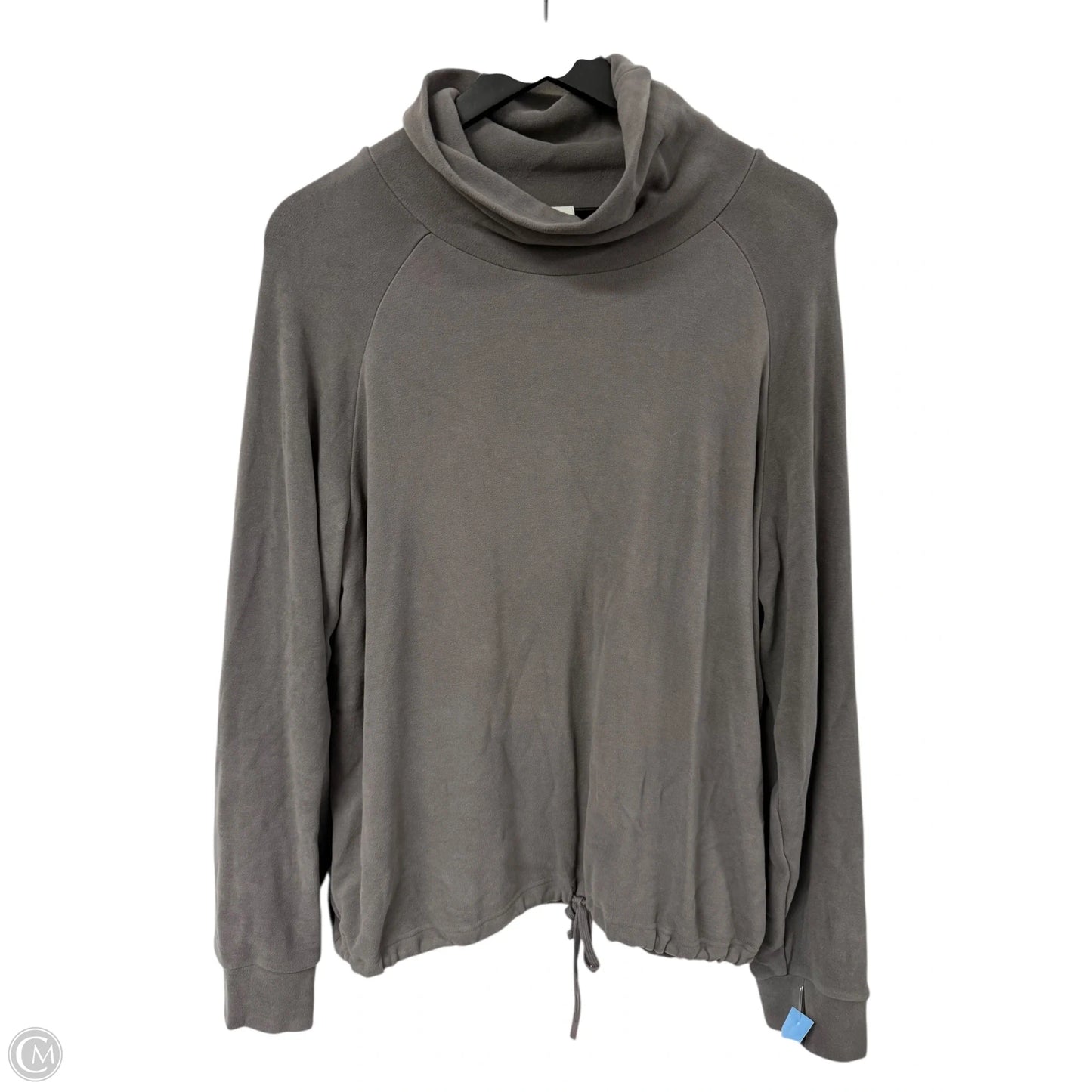 Sweatshirt Crewneck By Varley In Grey, Size: M
