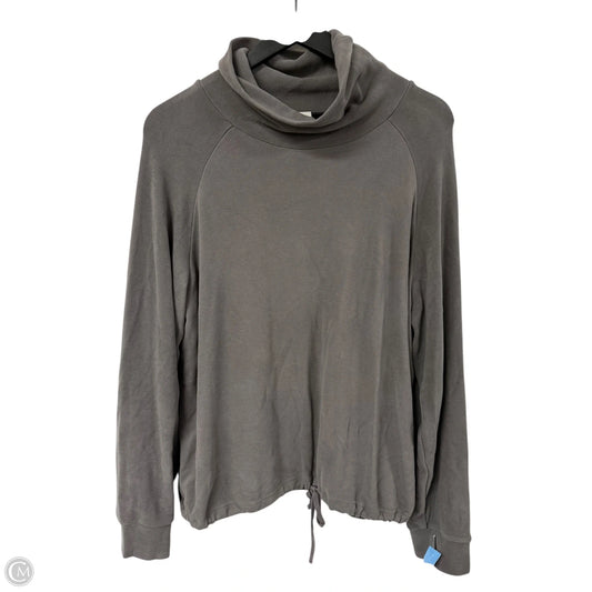 Sweatshirt Crewneck By Varley In Grey, Size: M