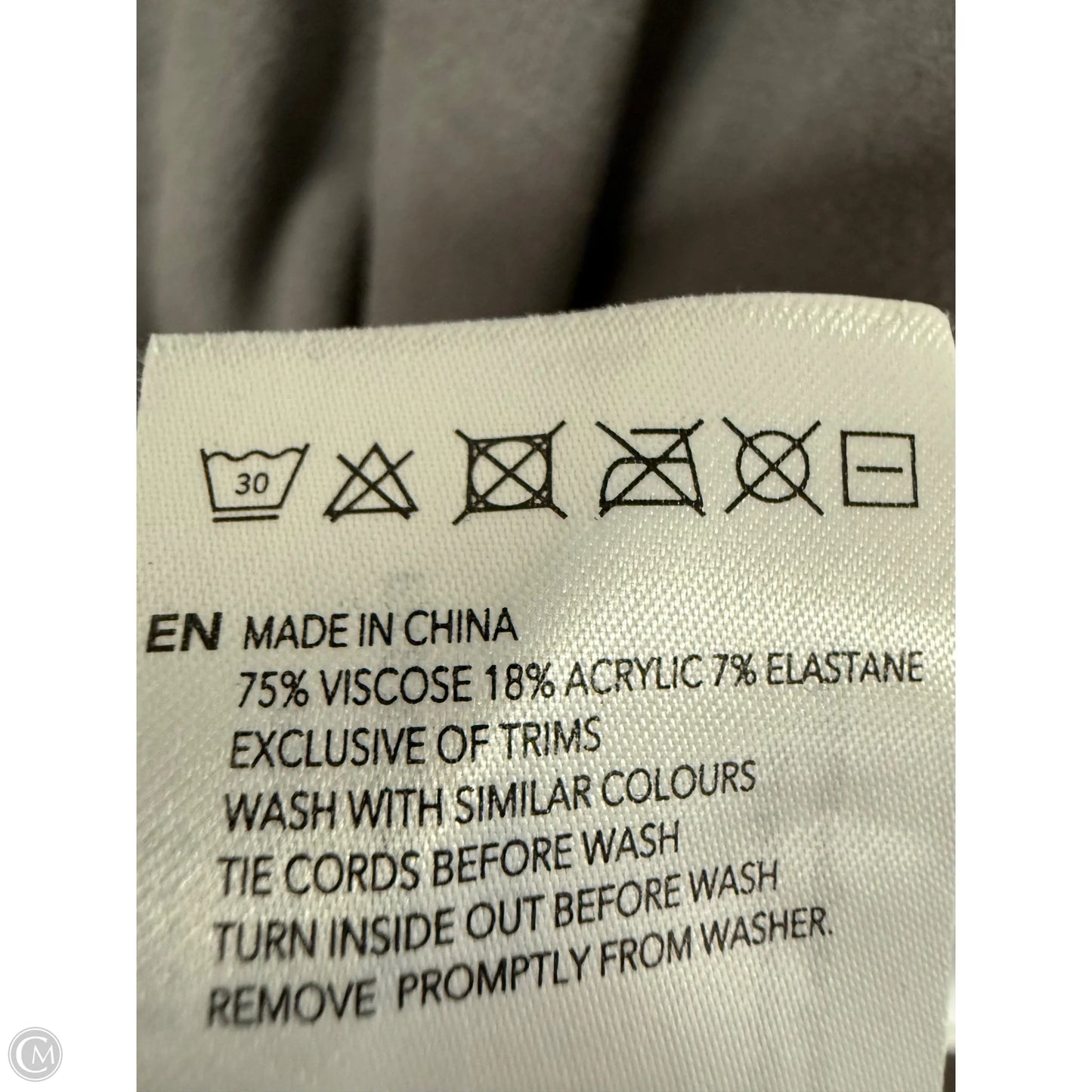 Sweatshirt Crewneck By Varley In Grey, Size: M