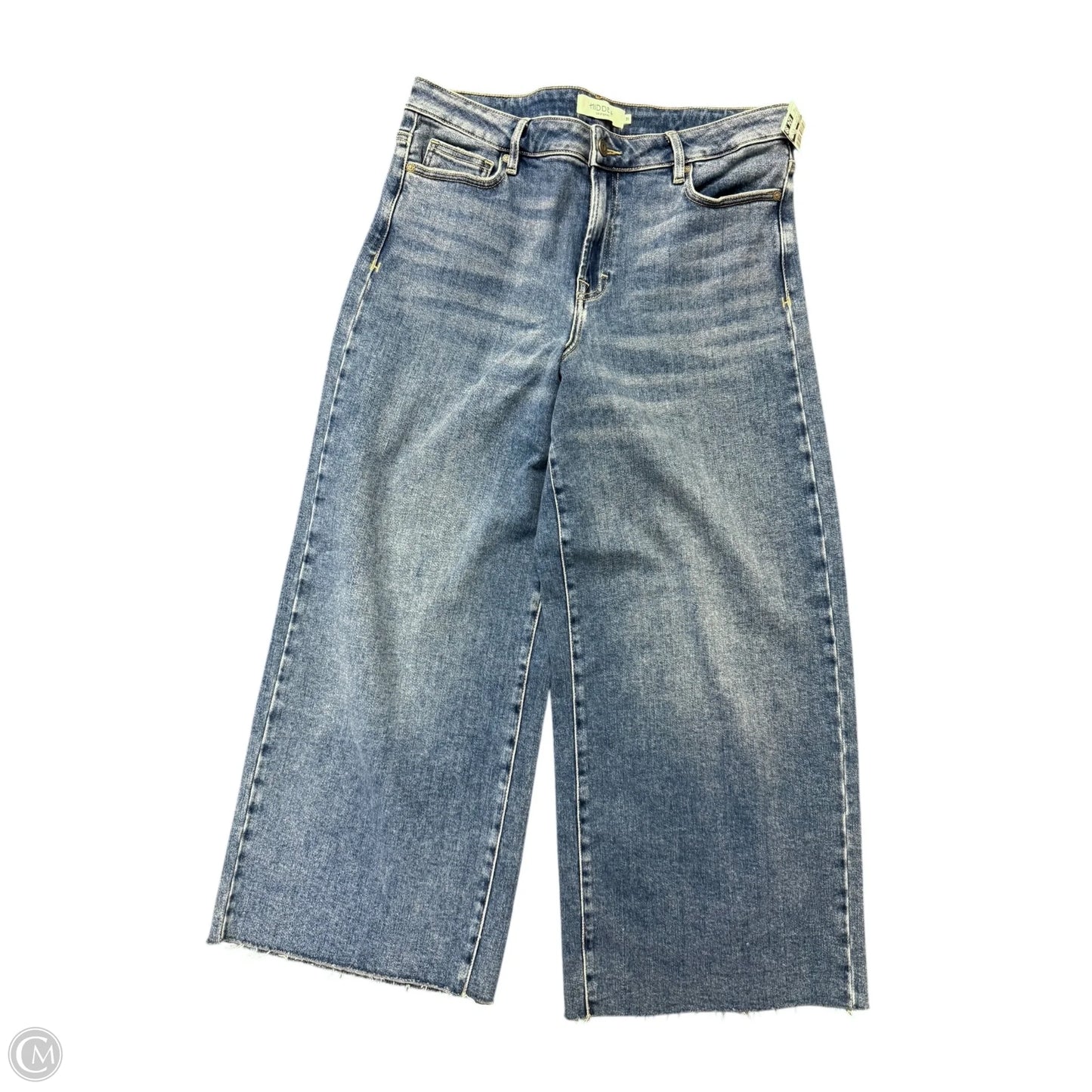 Jeans Wide Leg By Hidden In Blue Denim, Size: 12