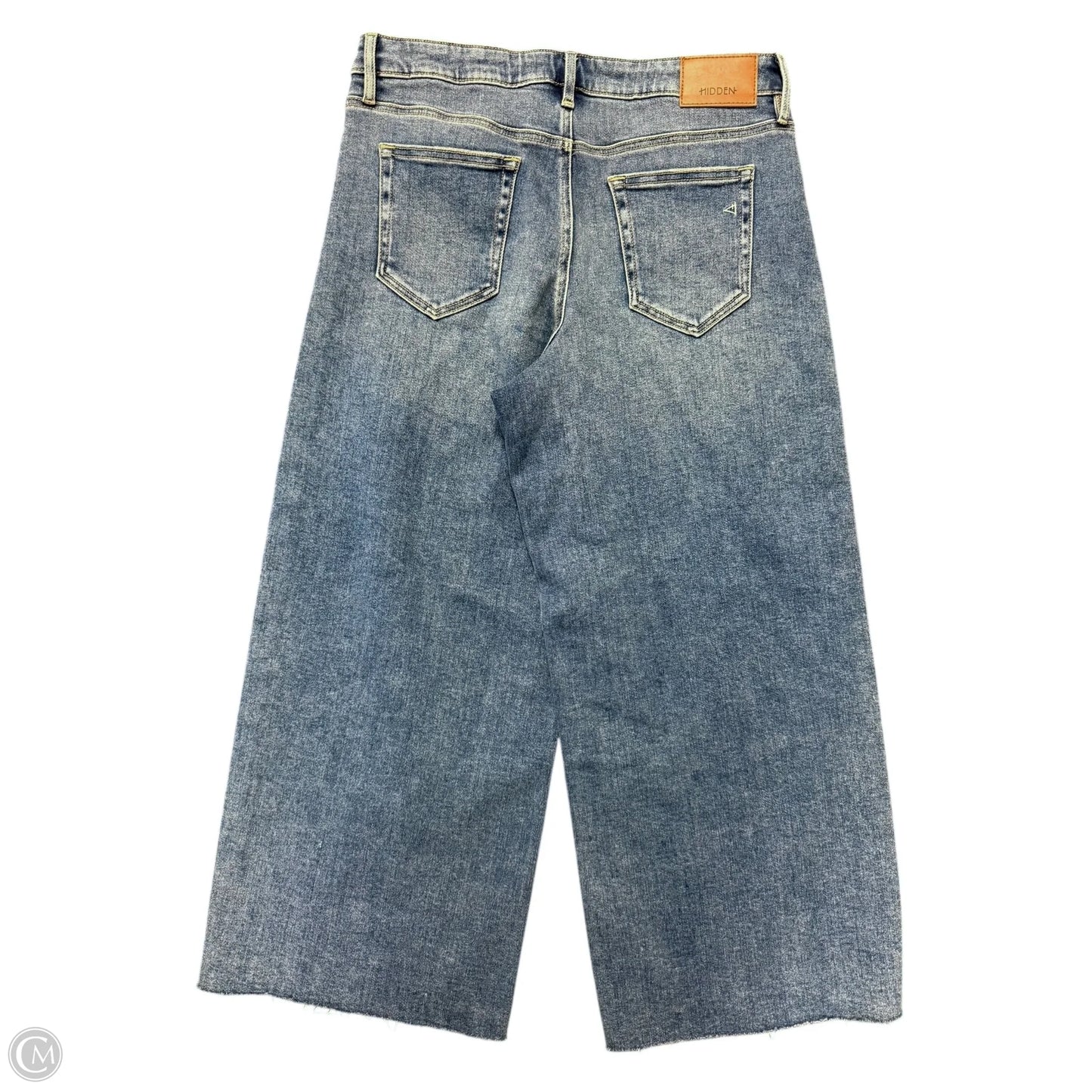 Jeans Wide Leg By Hidden In Blue Denim, Size: 12