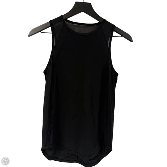 Athletic Tank Top By Lululemon In Black, Size: 6