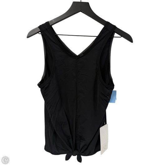 Athletic Tank Top By Lululemon In Black, Size: 6