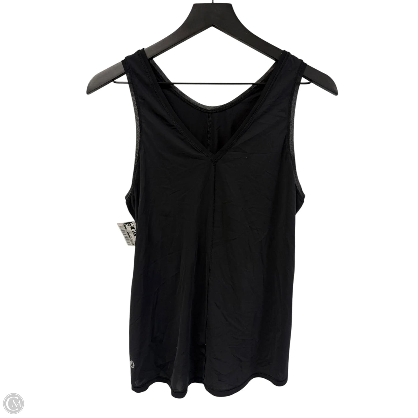 Athletic Tank Top By Lululemon In Black, Size: 6