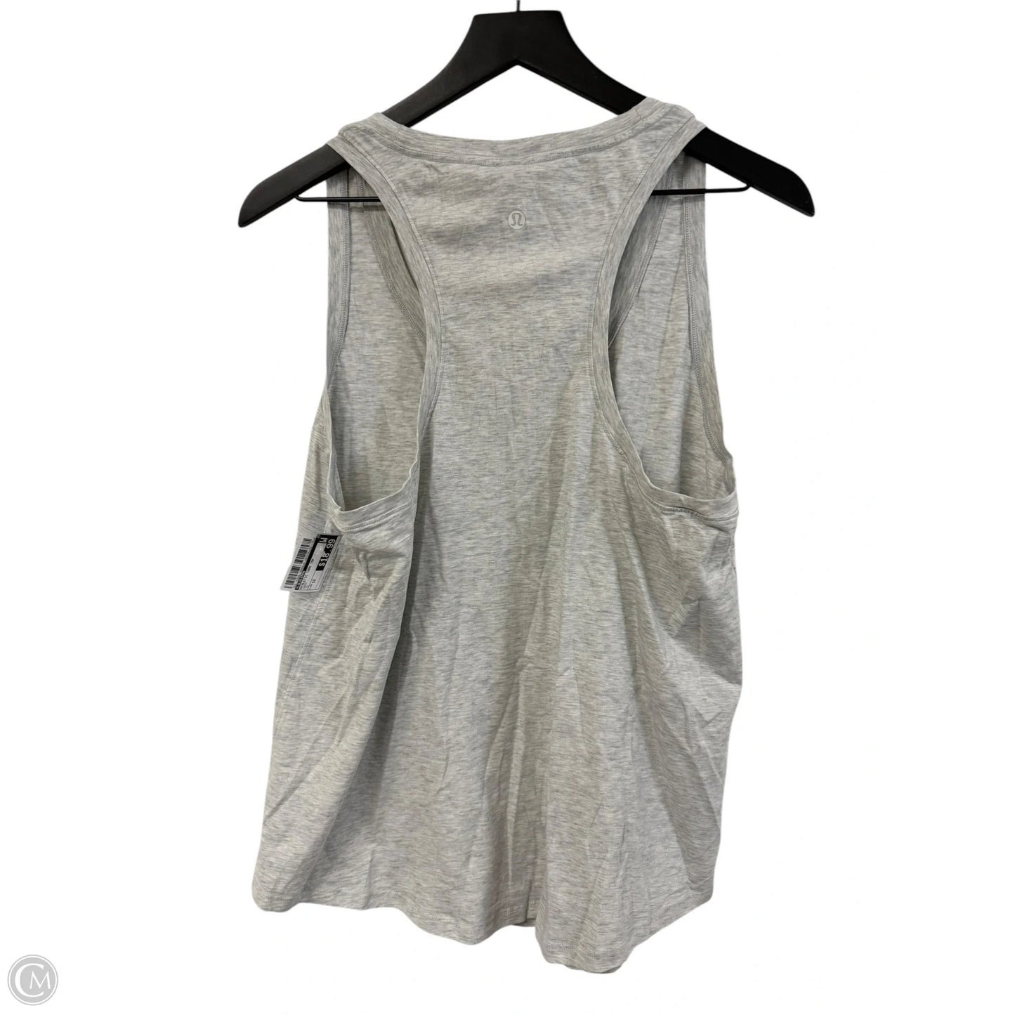 Athletic Tank Top By Lululemon In Grey, Size: 12
