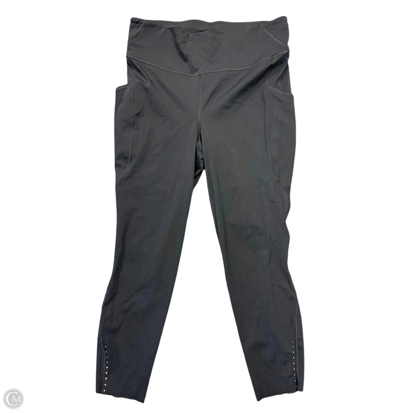 Athletic Leggings By Lululemon In Black, Size: 12