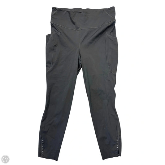 Athletic Leggings By Lululemon In Black, Size: 12