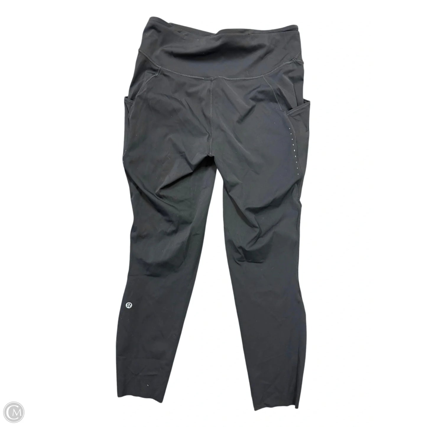 Athletic Leggings By Lululemon In Black, Size: 12