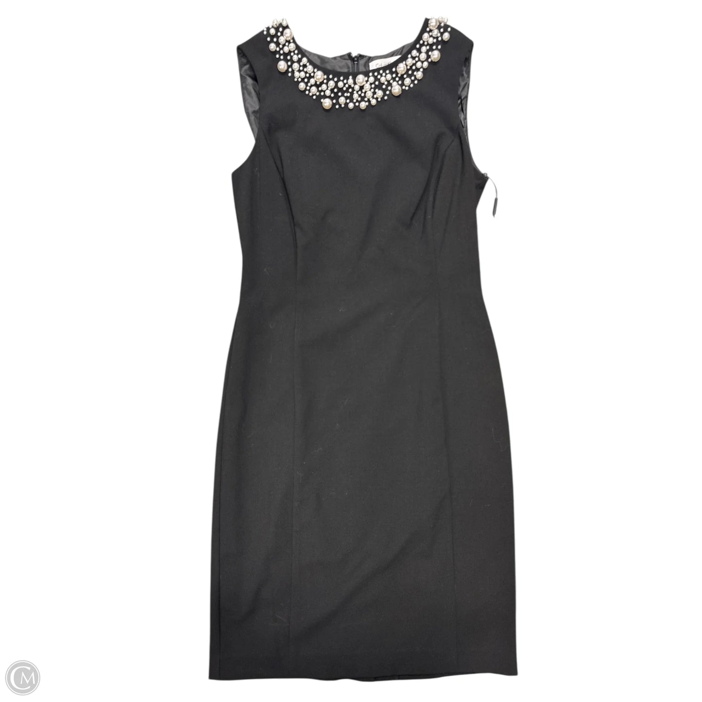 Dress Party Short By Calvin Klein In Black, Size: 6