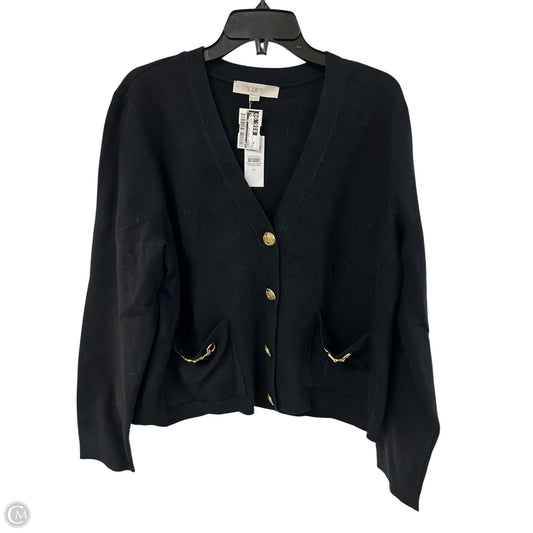 Cardigan By White House Black Market In Black, Size: L