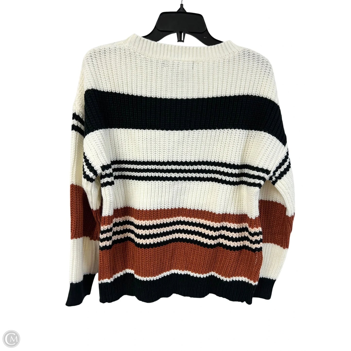 Sweater By Zesica In Black & Brown, Size: M